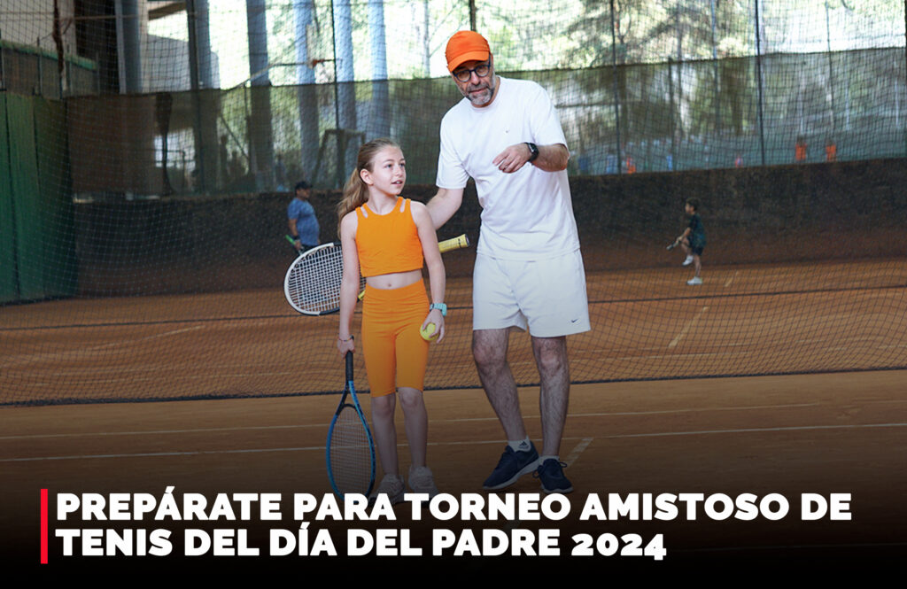 Torneo de tenis día del padre