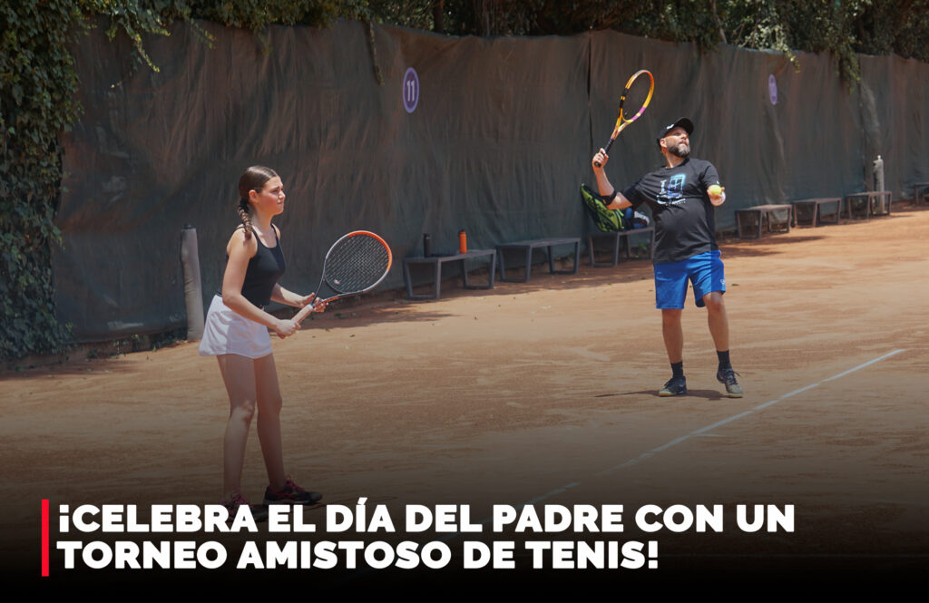 Torneo de tenis día del padre