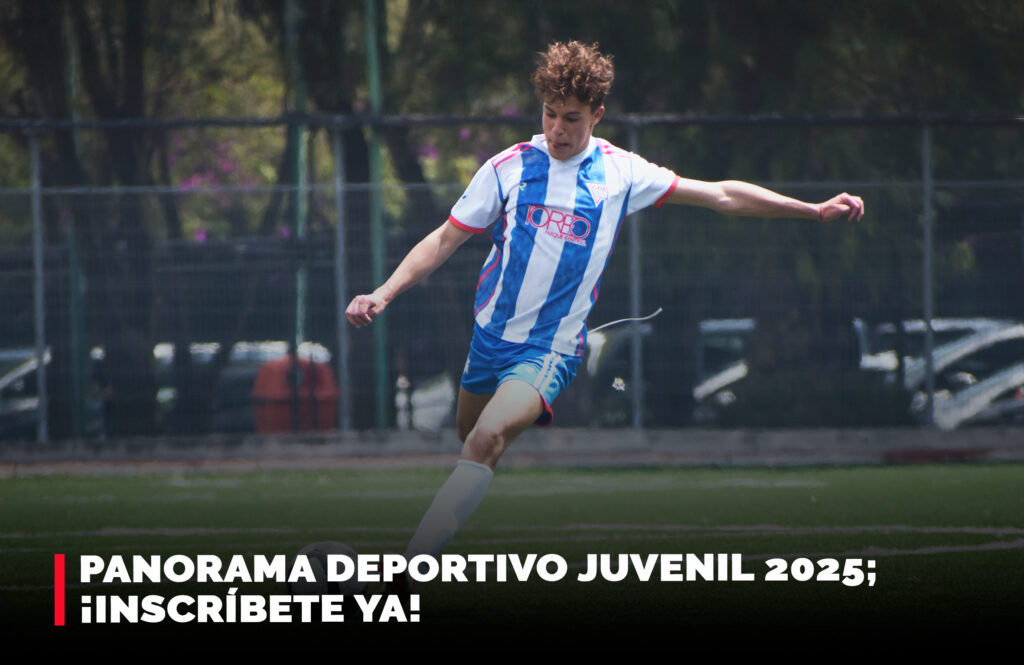 Panorama deportivo juvenil 2025; ¡inscríbete ya!