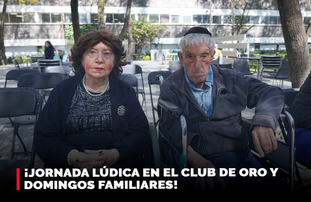 ¡Jornada lúdica en el Club de Oro y Domingos Familiares!