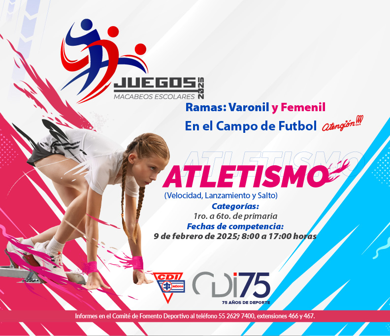 Atletismo Juegos Macabeos Escolares